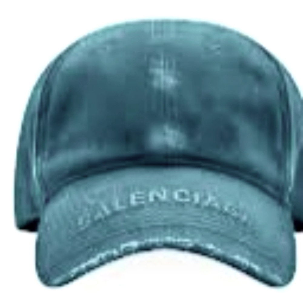 Balenciaga Hat New Petrol Blue Size L 59cm